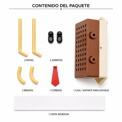 Soporte de Esponjas estilo Cartoon