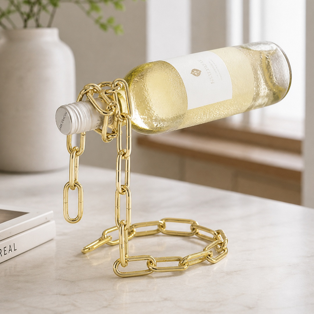 Soporte Vino Antigravedad